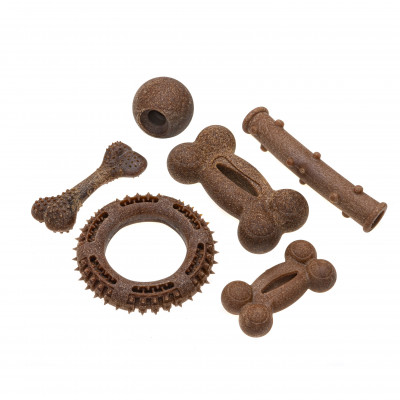 ECOMFY ZABAWKA WOODY DENTAL BONE 16,5CM