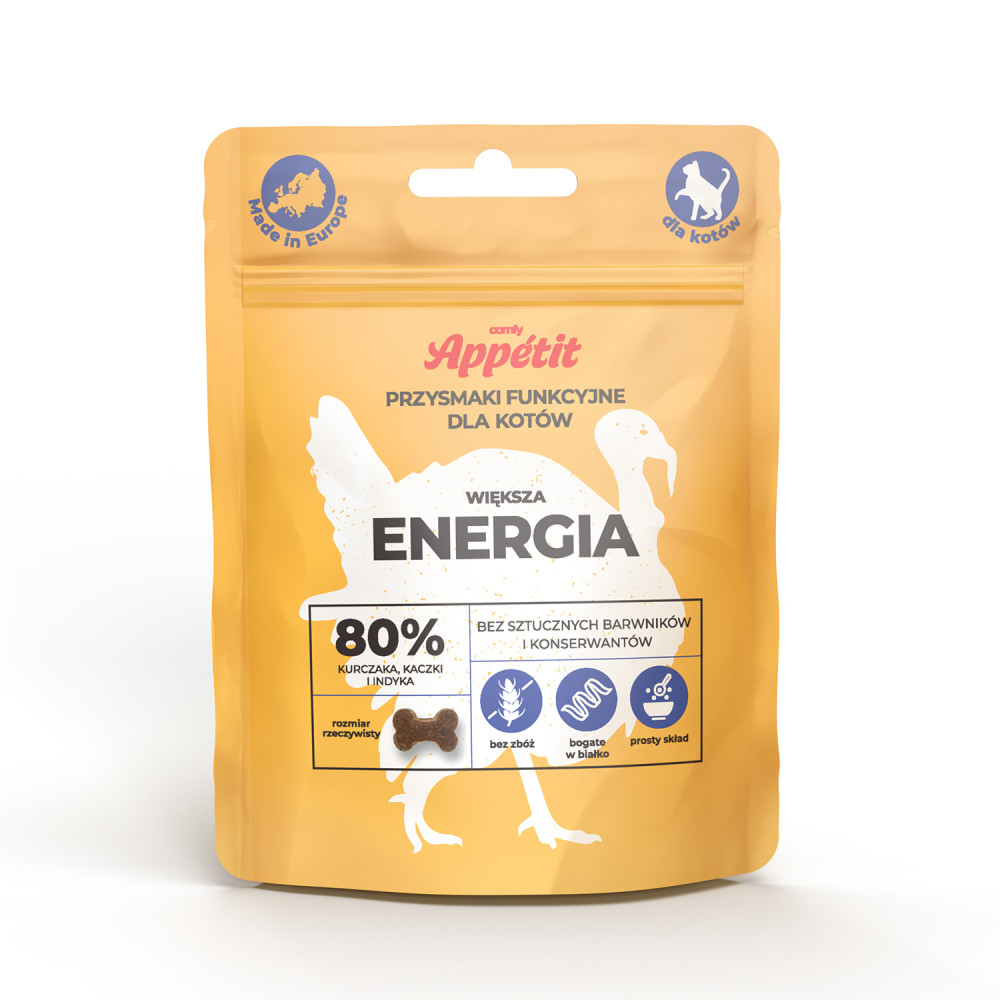 COMFY PRZYSMAK FUNKCYJNY KOT - 80% ENERGIA 70G