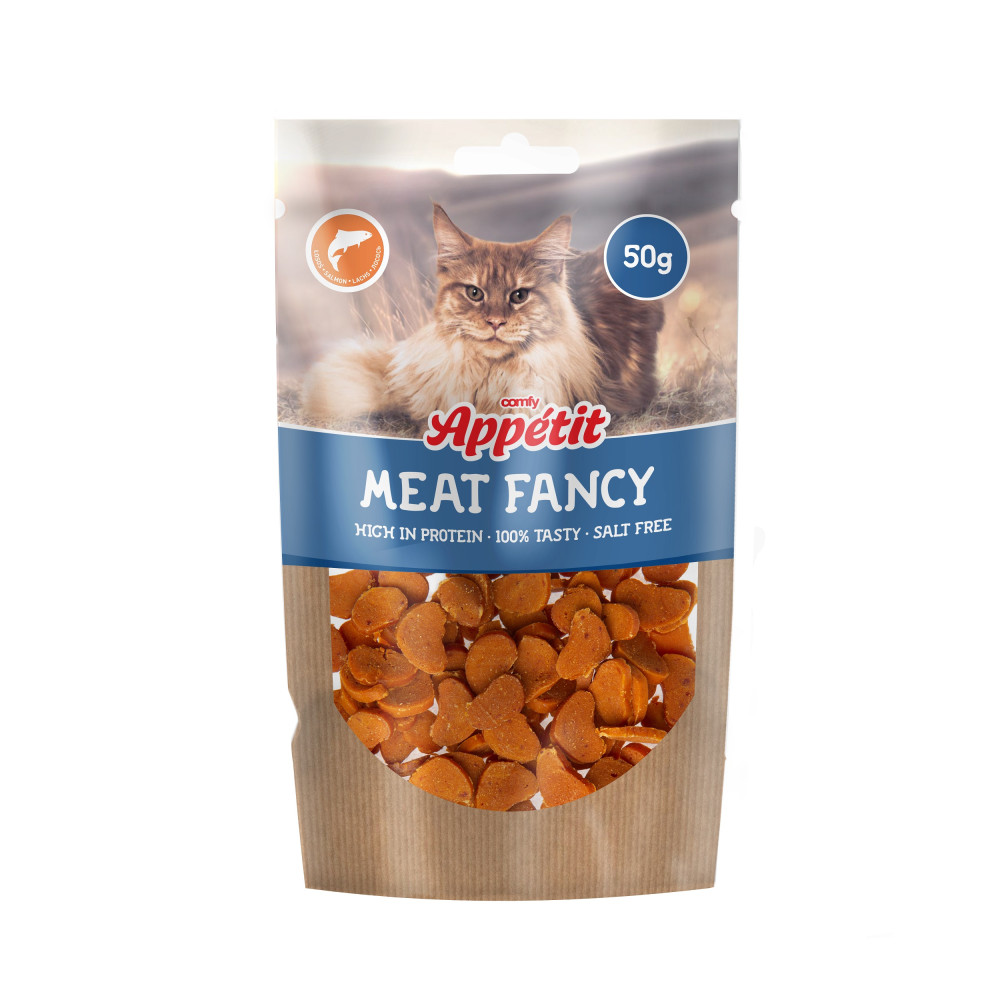 COMFY APPETIT FANCY KOT ŁOSOŚ KĄSKI 50G COMFY APPETIT FANCY KOT ŁOSOŚ KĄSKI 50G