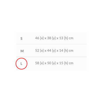 AMIPLAY LEGOWISKO OWALNE SIENA L BEŻOWY