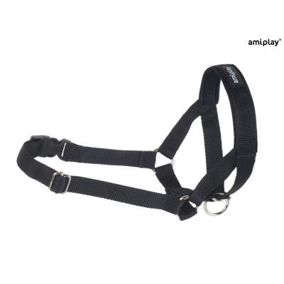 AMIPLAY HALTER BASIC M CZARNY