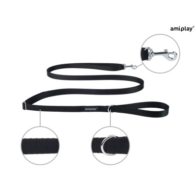 AMIPLAY SMYCZ EASY FIX BASIC L CZARNY