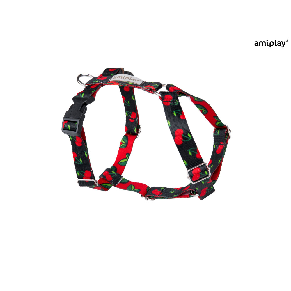 AMIPLAY SZELKI GUARD BE HAPPY L CHERRY AMIPLAY SZELKI GUARD BE HAPPY L CHERRY