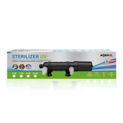 AQUAEL STERILIZER UV PS 5W 2.0