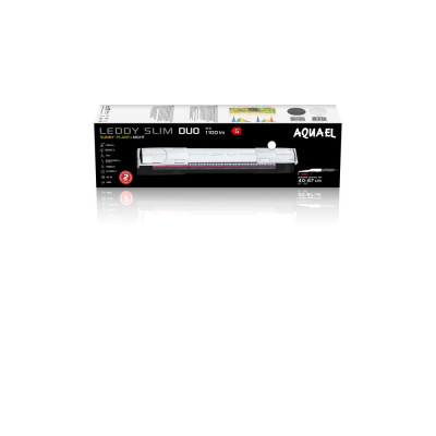 AQUAEL LEDDY SLIM DUO 16W SUNNY PLANT&NIGHT BIAŁY