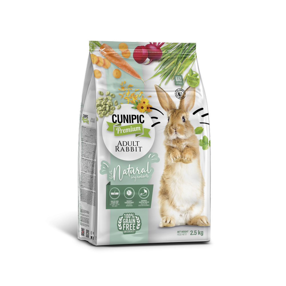 CUNIPIC PREMIUM ADULT RABBIT 2,5KG