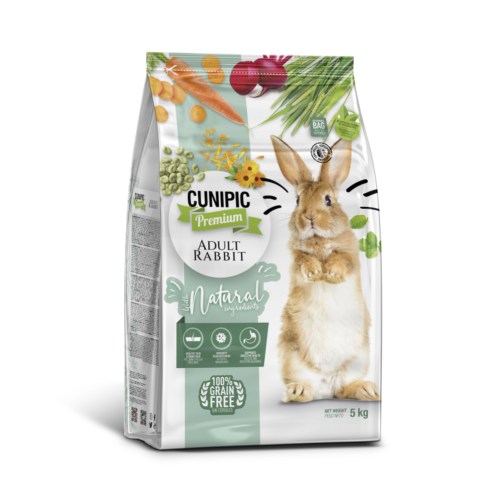 CUNIPIC PREMIUM ADULT RABBIT 5KG CUNIPIC PREMIUM ADULT RABBIT 5KG