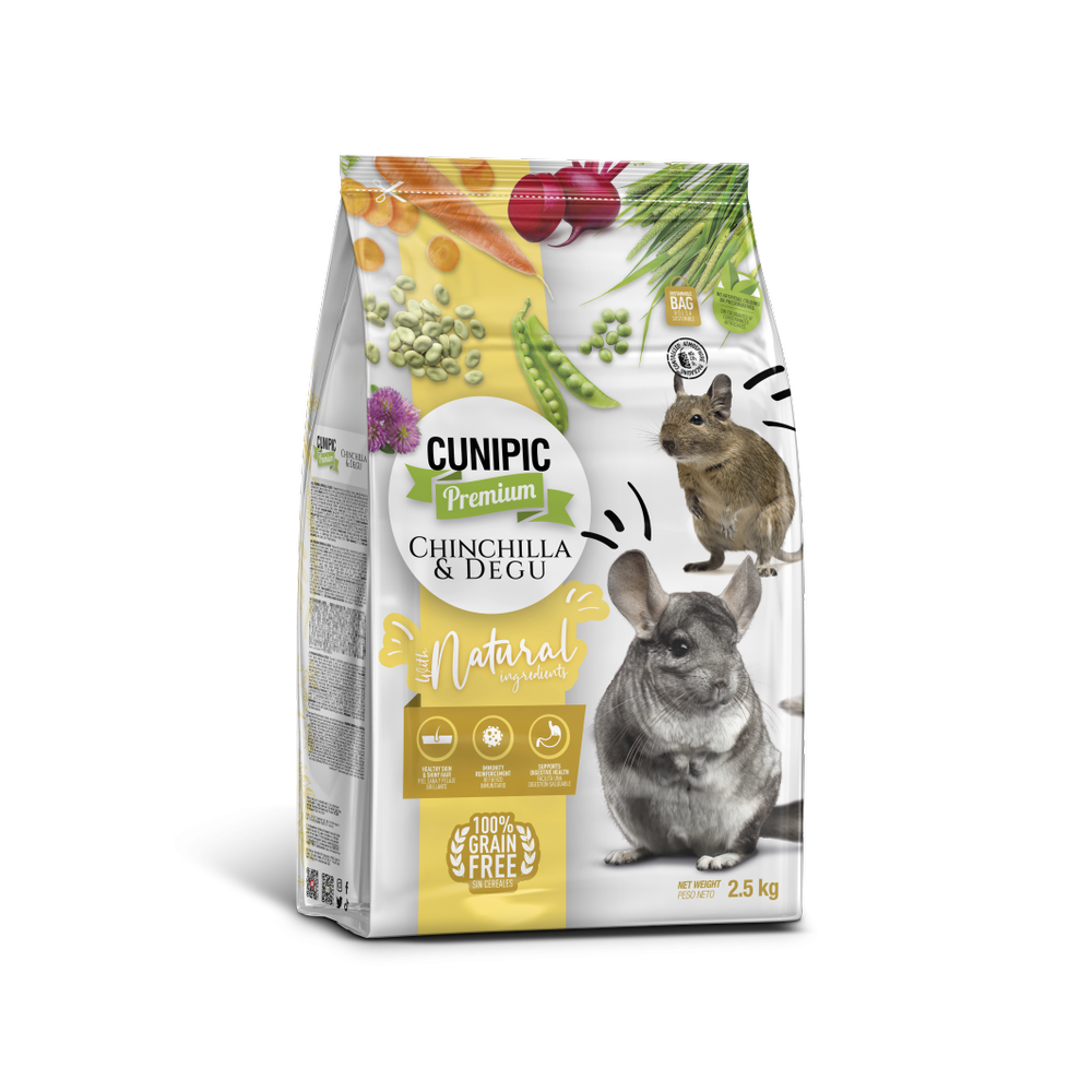 CUNIPIC PREMIUM CHINCHILLA&DEGU 700G CUNIPIC PREMIUM CHINCHILLA&DEGU 700G