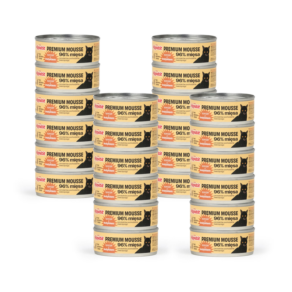MOKRA KARMA COMFY APPETIT PREMIUM MOUSSE INDYK 24X85G MOKRA KARMA COMFY APPETIT PREMIUM MOUSSE INDYK 24X85G
