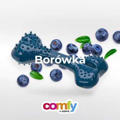 COMFY ZABAWKA DENTAL BONE 8,5CM BLUEBERRY