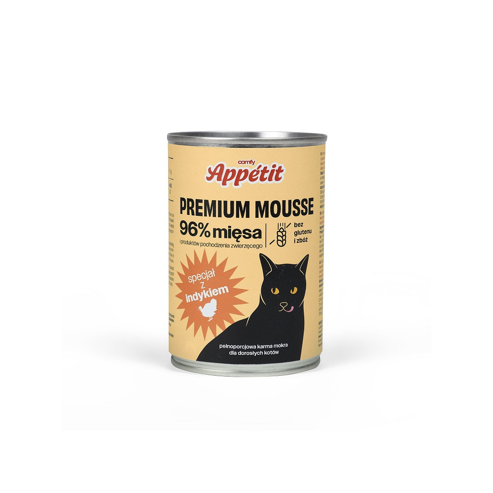 COMFY APPETIT PREMIUM MOUSSE INDYK 400G COMFY APPETIT PREMIUM MOUSSE INDYK 400G
