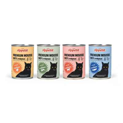 COMFY APPETIT PREMIUM MOUSSE INDYK 400G