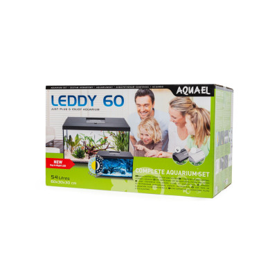 AQUAEL ZESTAW LEDDY PLUS 60 D&N CZARNY 2.0