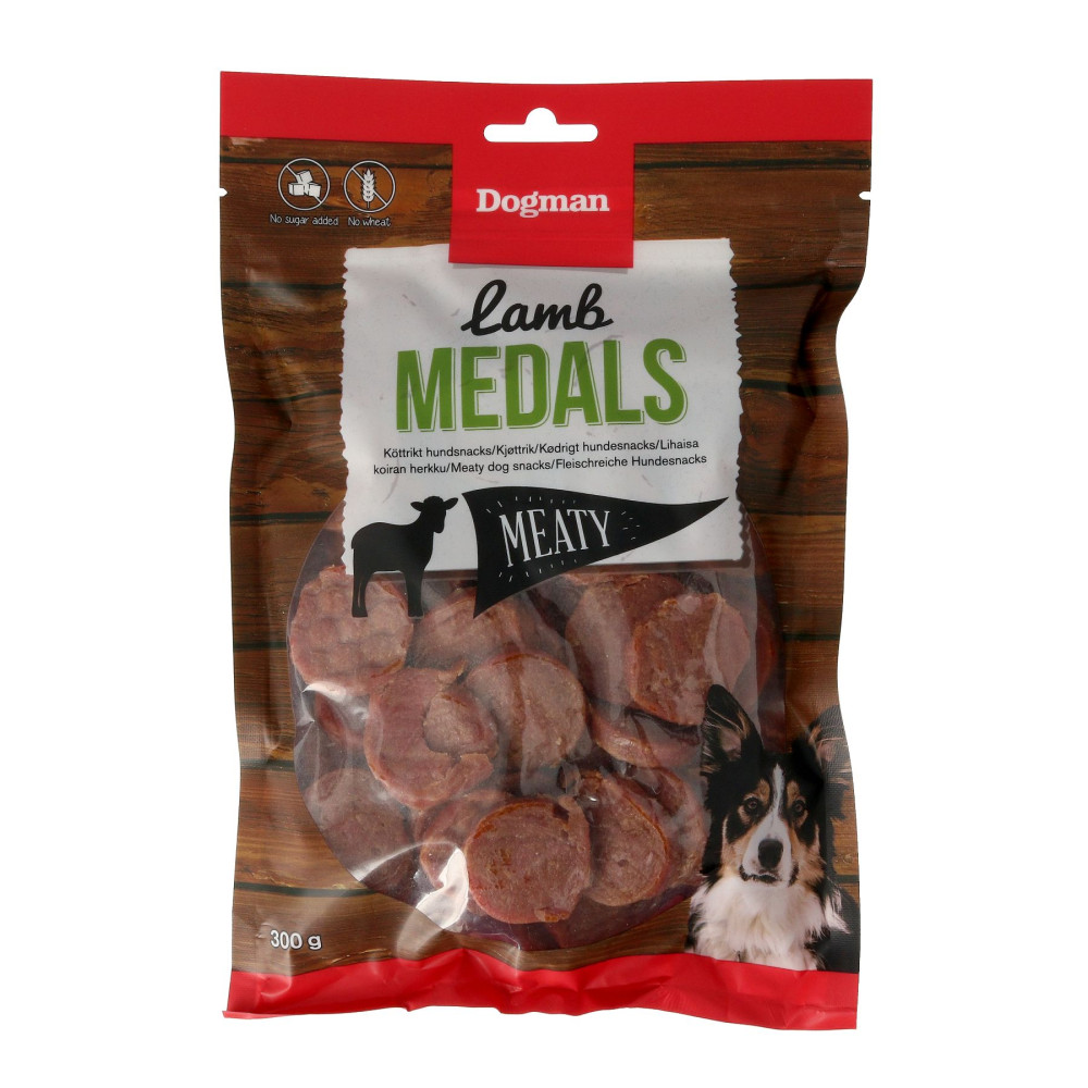DOGMAN DOG MEDALS LAMB (310437) 300G DOGMAN DOG MEDALS LAMB (310437) 300G