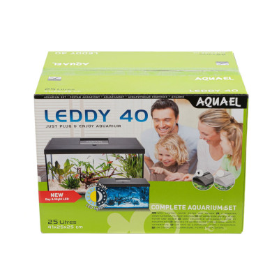 AQUAEL ZESTAW LEDDY PLUS 40 D&N CZARNY 2.0