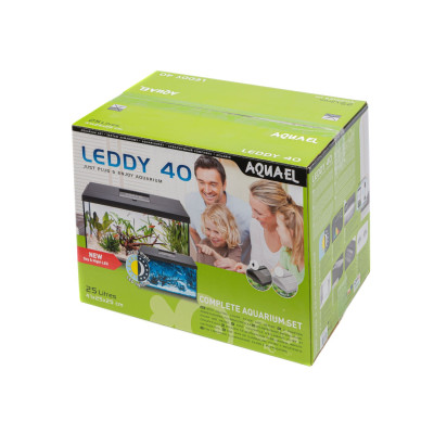 AQUAEL ZESTAW LEDDY PLUS 40 D&N CZARNY 2.0