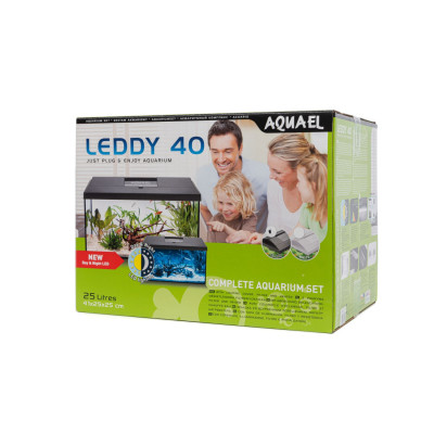 AQUAEL ZESTAW LEDDY PLUS 40 D&N CZARNY 2.0