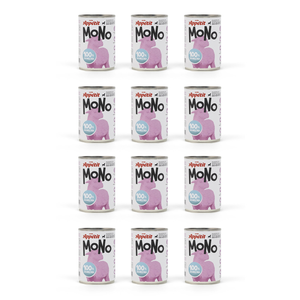 PAKIET COMFY APPETIT MONO JAGNIĘCINA 12X400G
