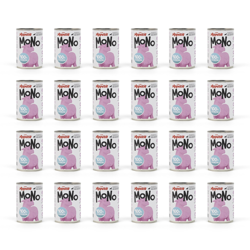 PAKIET COMFY APPETIT MONO JAGNIĘCINA 24X400G PAKIET COMFY APPETIT MONO JAGNIĘCINA 24X400G