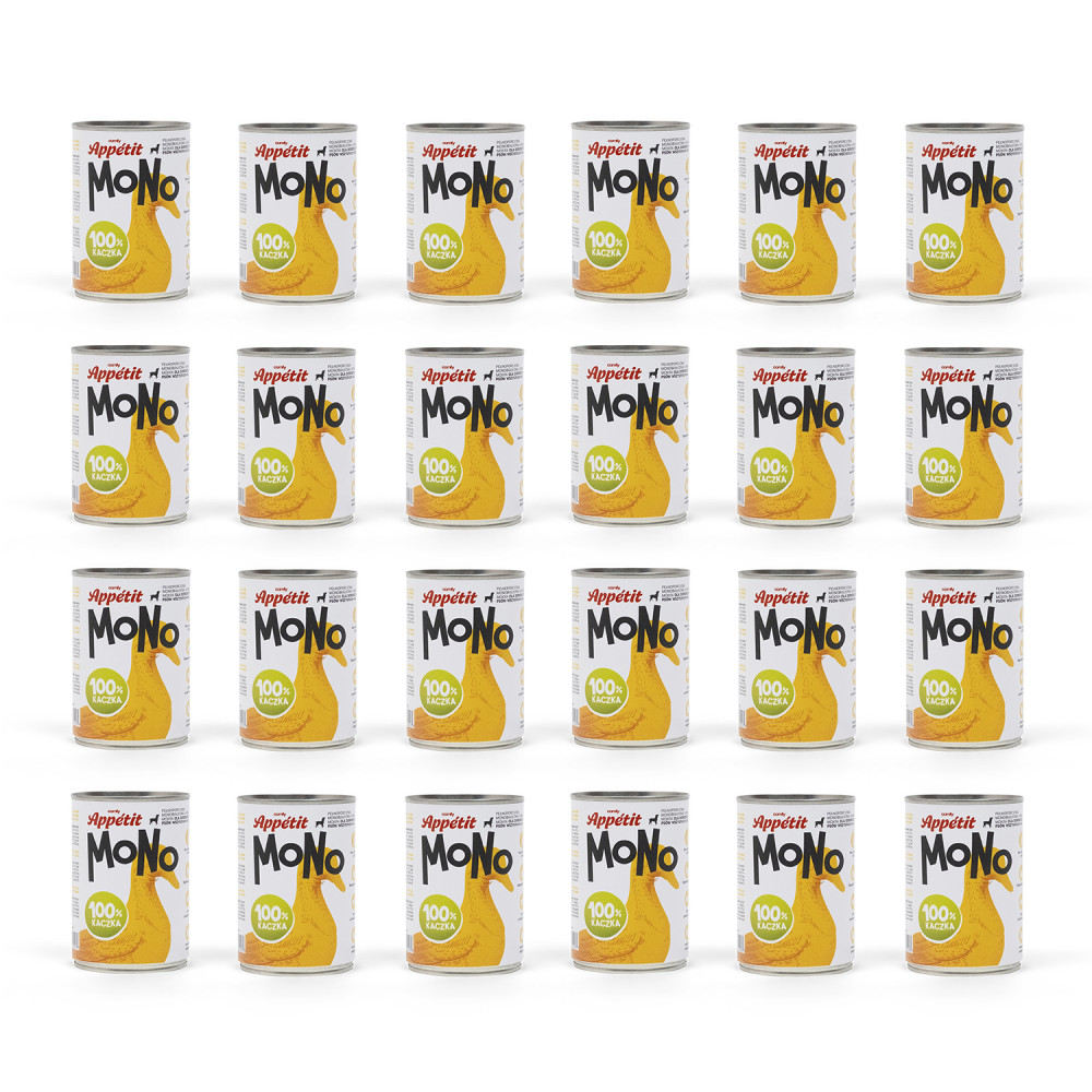 PAKIET COMFY APPETIT MONO KACZKA 24X400G PAKIET COMFY APPETIT MONO KACZKA 24X400G