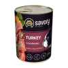 SAVORY KARMA MOKRA Z INDYKIEM DLA WYBREDNYCH PSÓW WSZYSTKICH RAS 400 G