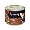 SAVORY KARMA MOKRA Z KACZKĄ DLA WYBREDNYCH PSÓW WSZYSTKICH RAS 200 G
