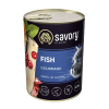 SAVORY PASZTET Z RYBĄ DLA WYBREDNYCH KOTÓW 400 G