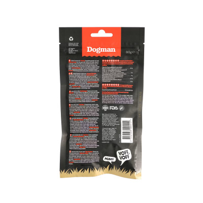 DOGMAN DOG MEATY OSTRICH (310441) 80G