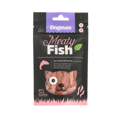 DOGMAN CAT MEATY FISH SALMON (438615) 30G