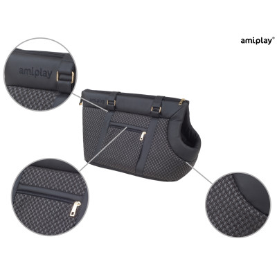 AMIPLAY TORBA TRANSPORTOWA MORGAN L CZARNY