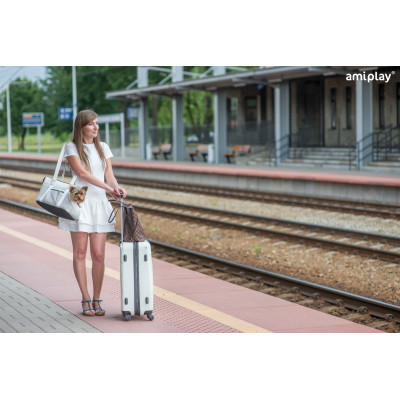 AMIPLAY TORBA TRANSPORTOWA MORGAN S BIAŁY