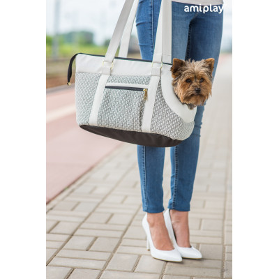 AMIPLAY TORBA TRANSPORTOWA MORGAN S BIAŁY