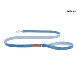 AMIPLAY SMYCZ DENIM M 140cm NIEBIESKI
