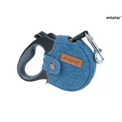 AMIPLAY DENIM SMYCZ AUTOMATYCZNA Z OBUDOWĄ L NIEBIESKI