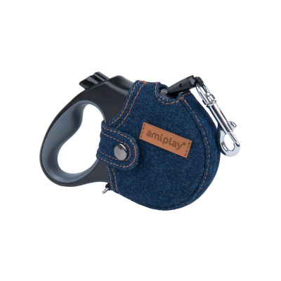 AMIPLAY DENIM SMYCZ AUTOMATYCZNA Z OBUDOWĄ L GRANATOWY