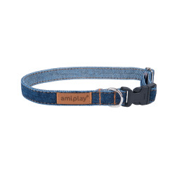 AMIPLAY OBROŻA REGULOWANA DENIM XL GRANATOWY