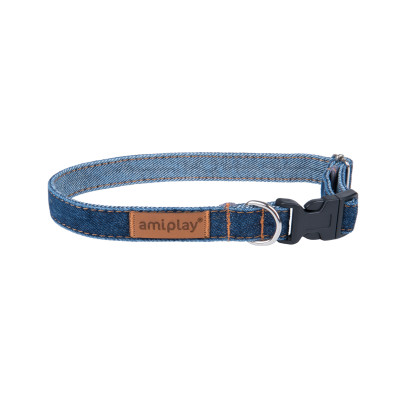 AMIPLAY OBROŻA REGULOWANA DENIM M GRANATOWY