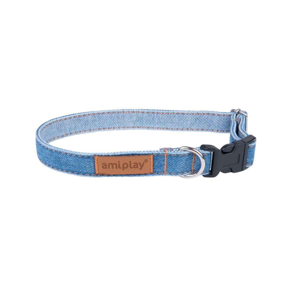 AMIPLAY OBROŻA REGULOWANA DENIM L NIEBIESKI AMIPLAY OBROŻA REGULOWANA DENIM L NIEBIESKI
