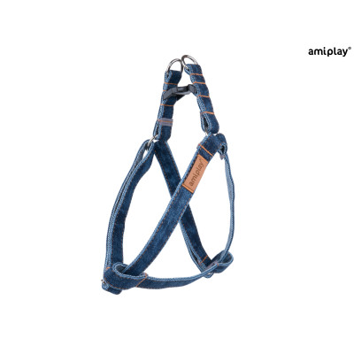 AMIPLAY SZELKI REGULOWANE DENIM M GRANATOWY