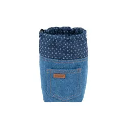 AMIPLAY TOREBKA NA PRZYSMAKI DENIM NIEBIESKI
