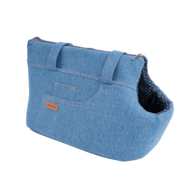 AMIPLAY TORBA TRANSPORTOWA DENIM S NIEBIESKI