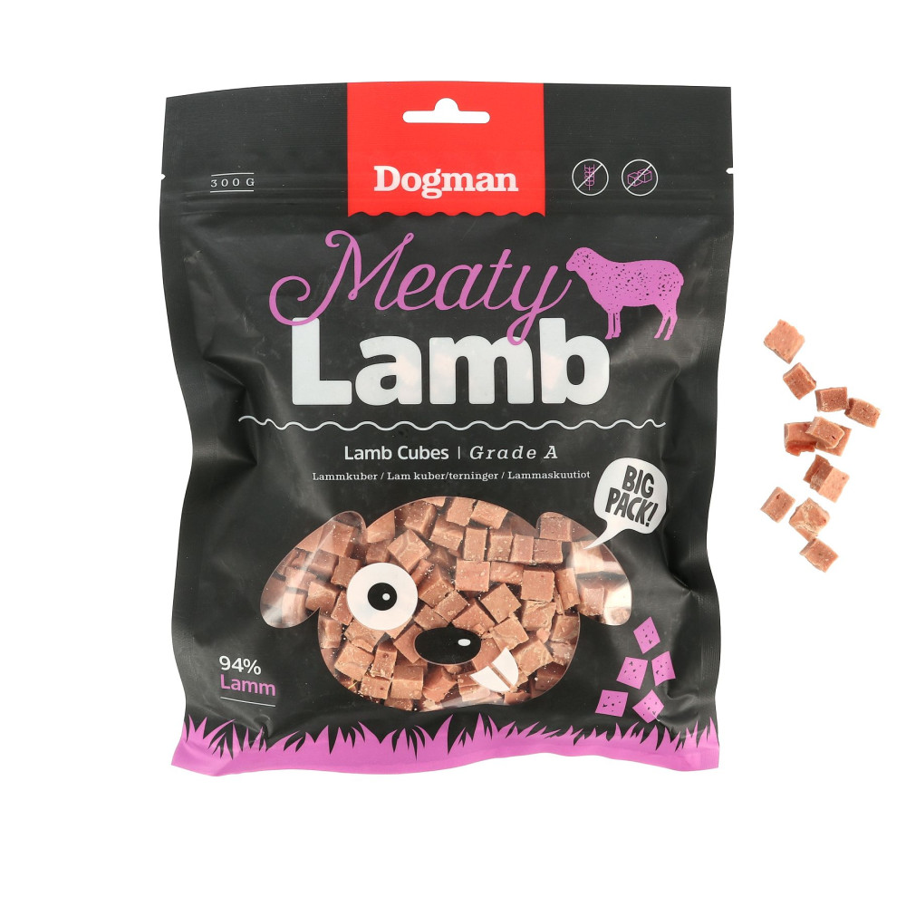 DOGMAN PIES CUBES JAGNIĘCINA 300G
