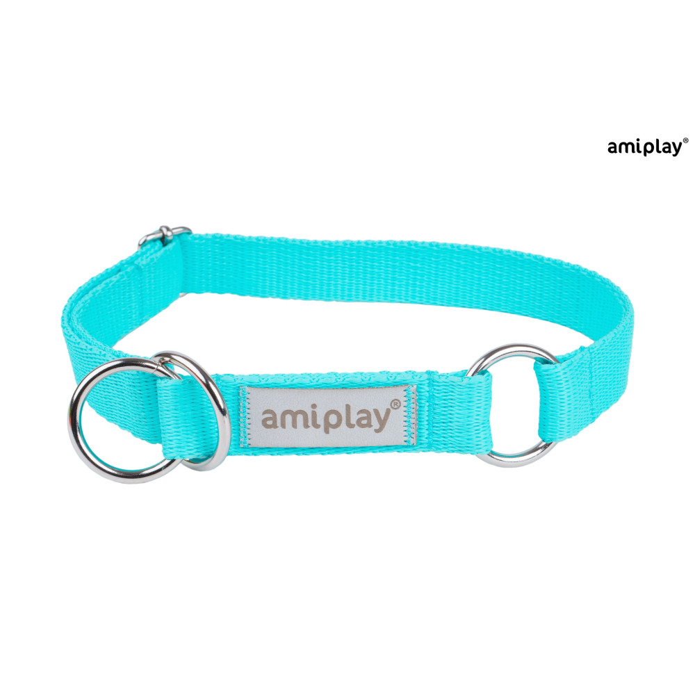 AMIPLAY OBROŻA PÓŁZACISKOWA SAMBA L TURKUSOWY AMIPLAY OBROŻA PÓŁZACISKOWA SAMBA L TURKUSOWY
