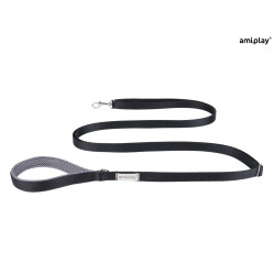 AMIPLAY SMYCZ EASY FIX SAMBA S 160-300 cm CZARNY