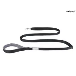 AMIPLAY SMYCZ EASY FIX SAMBA S 160-300 cm CZARNY