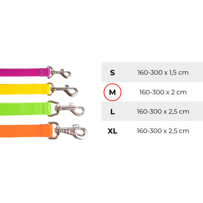 AMIPLAY SMYCZ EASY FIX SAMBA M 160-300 cm CZERWONY