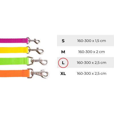 AMIPLAY SMYCZ EASY FIX SAMBA L 160-300 cm CZERWONY