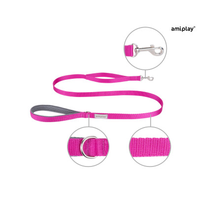 AMIPLAY SMYCZ SAMBA L 150 x 2,5cm RÓŻOWY