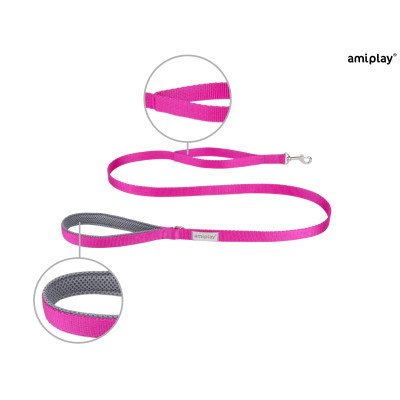 AMIPLAY SMYCZ SAMBA L 150 x 2,5cm RÓŻOWY