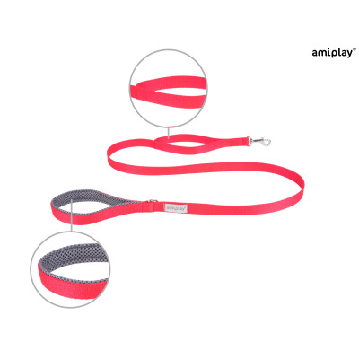 AMIPLAY SMYCZ SAMBA L 150 x 2,5cm CZERWONY